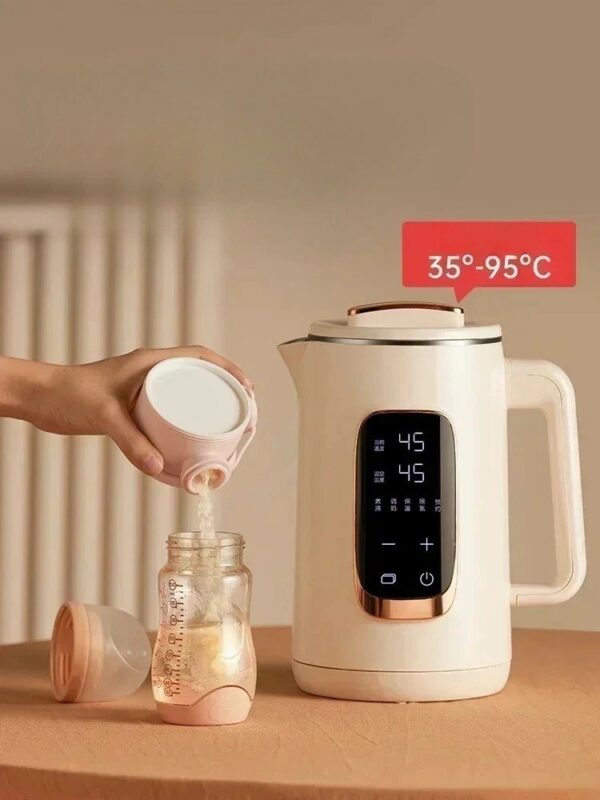 Electric kettle household thermostat touch screen stainless steel water kettle insulation all-in-one health kettle - obrazek 2