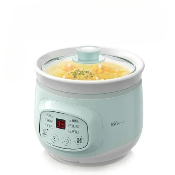 New fully automatic Mini Stew pot Porridge pot casserole household electric stew pot ceramic soup porridge cooker