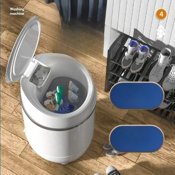 Home new style Mini Washing Machine for Shoes Slippers Dormitory Small Washed Washing Automatic Drying