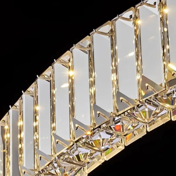 Modern home decoration crystal chandelier, stair Pendant lamp, living room Pendant lights, interior lighting - obrazek 6