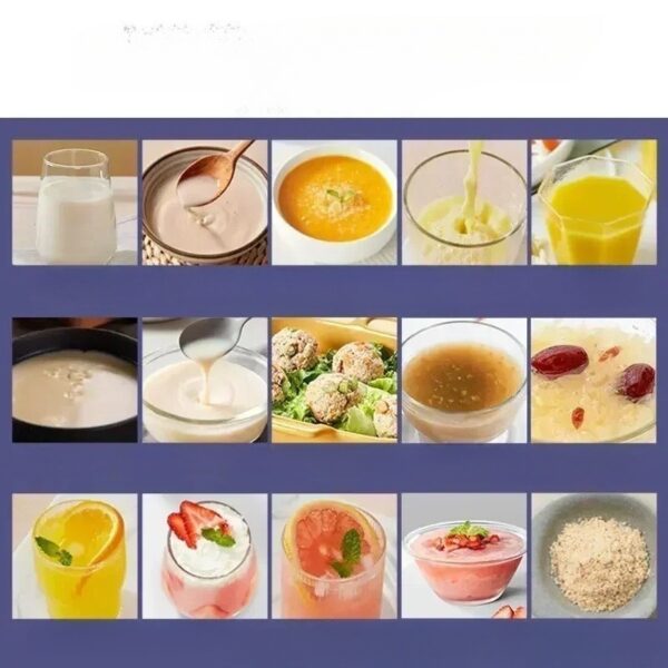 New Multifunction Blender Machine Kitchen Food Processor Household Automatic Multifunctional Soy Milk Maker Hand Electric - obrazek 3