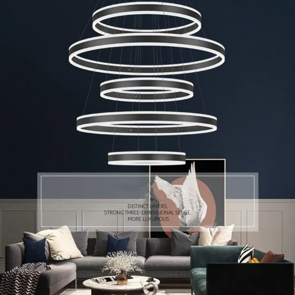 Nordic home decor Chandeliers for dining room lustre pendant lights hanging lamps for ceiling Light fixture indoor lighting - obrazek 4