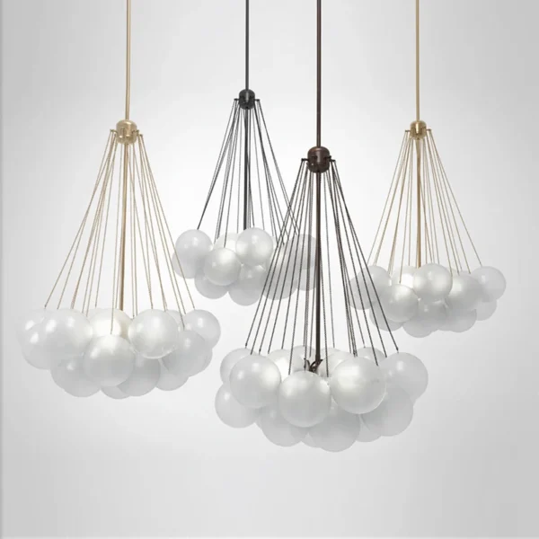 Nordic home decor Chandeliers for dining room lustre pendant lights hanging lamps for ceiling Light fixture indoor lighting - obrazek 4