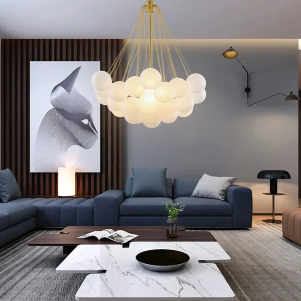 Nordic home decor Chandeliers for dining room lustre pendant lights hanging lamps for ceiling Light fixture indoor lighting - obrazek 5