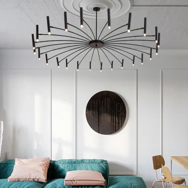 Nordic home decor Chandeliers for dining room lustre pendant lights hanging lamps for ceiling Light fixture indoor lighting - obrazek 6
