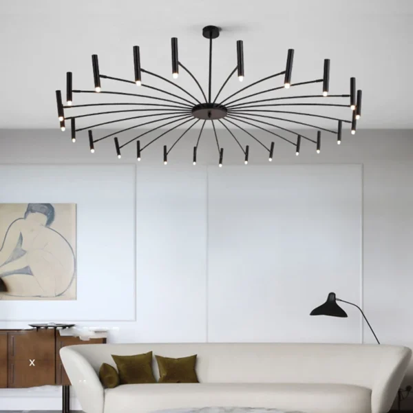 Nordic home decor Chandeliers for dining room lustre pendant lights hanging lamps for ceiling Light fixture indoor lighting - obrazek 4