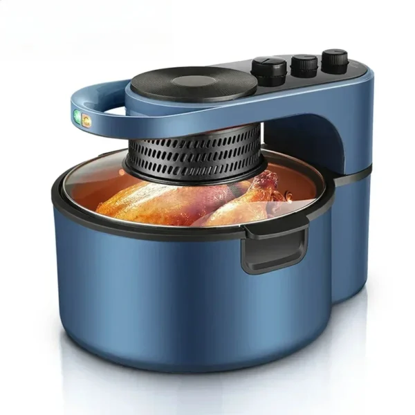 New multi-function visual air fryer automatic intelligent rotary large capacity electric fryer Electric Oven