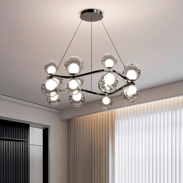 Nordic home decor Chandeliers for dining room lustre pendant lights hanging lamps for ceiling Light fixture indoor lighting - obrazek 3