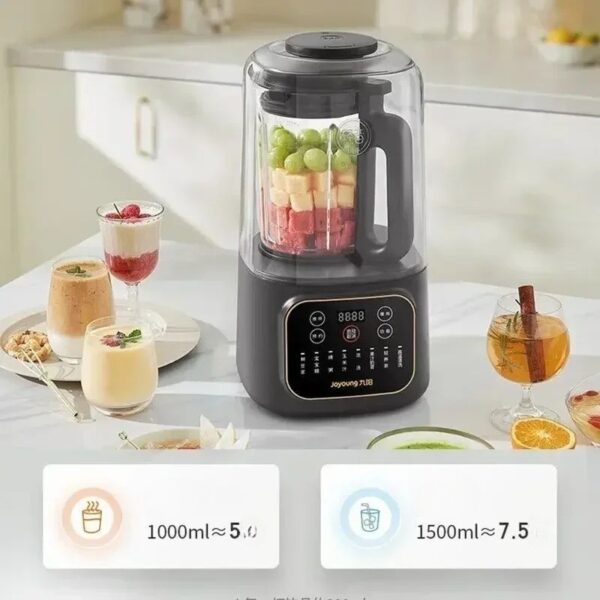 new Large Capacity Wall Breaker Household Fully Automatic Bass Filter-Free Heating Health Juicing Soybean Milk Machine