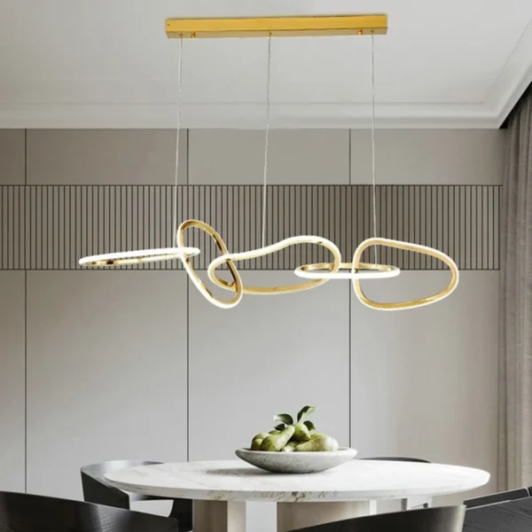 Nordic home decor Chandeliers for dining room lustre pendant lights hanging lamps for ceiling Light fixture indoor lighting - obrazek 3