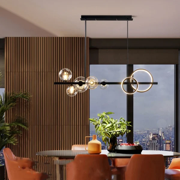 Nordic home decor Chandeliers for dining room lustre pendant lights hanging lamps for ceiling Light fixture indoor lighting - obrazek 5