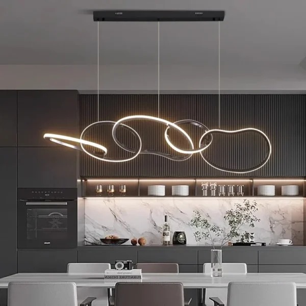 Nordic home decor Chandeliers for dining room lustre pendant lights hanging lamps for ceiling Light fixture indoor lighting - obrazek 5