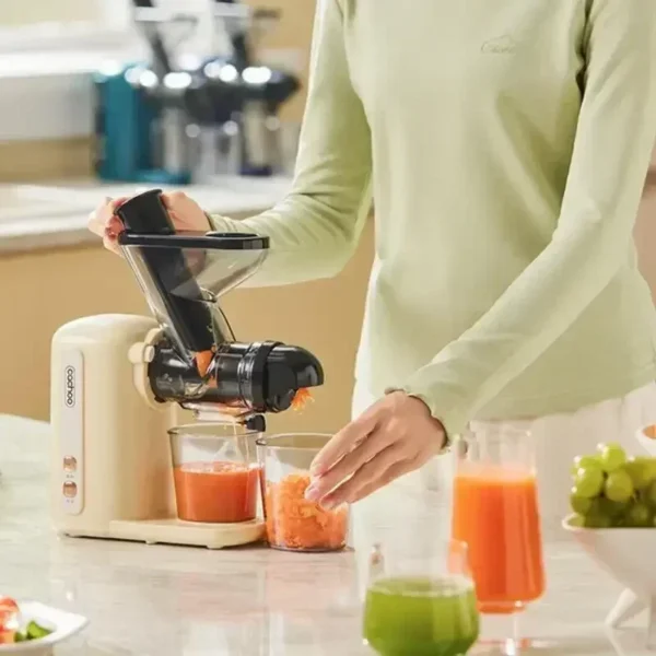 Juicer new home juicer juice residue separation fruits and vegetables celery green juice small automatic slow grinder - obrazek 5