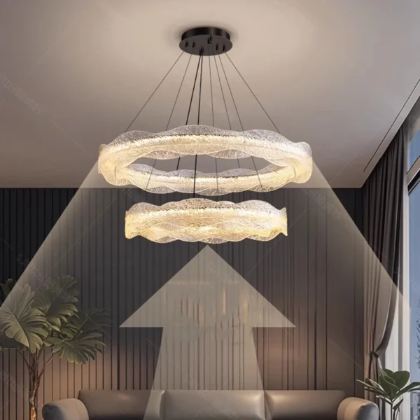 Nordic home decor Chandeliers for dining room lustre pendant lights hanging lamps for ceiling Light fixture indoor lighting - obrazek 5