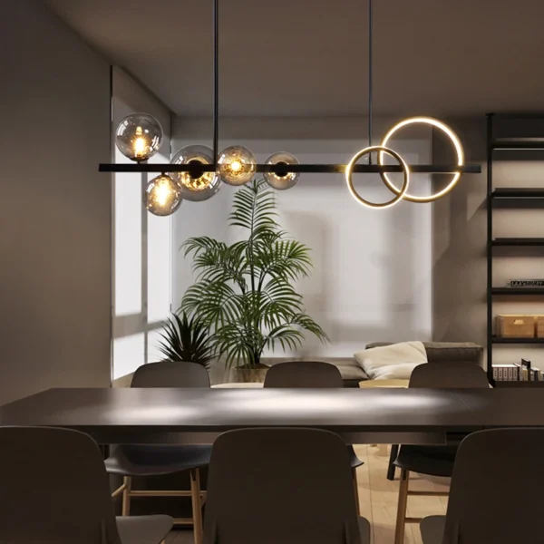 Nordic home decor Chandeliers for dining room lustre pendant lights hanging lamps for ceiling Light fixture indoor lighting - obrazek 6