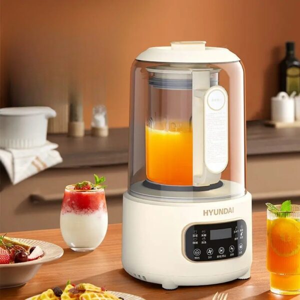 new Fully automatic heating wall-breaking machine household multi-functional no-cook soy milk machine silent cooking grinder - obrazek 4