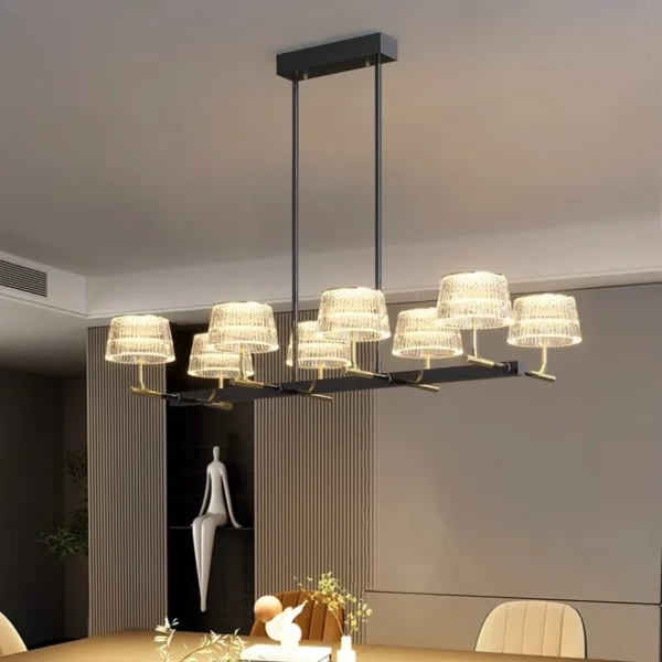 Nordic home decoration, luxury crystal living room chandelier, dining room chandelier, ceiling light, indoor lighting