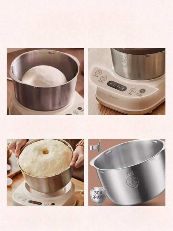 Mixing machine home small automatic kneading fermentation machine commercial live noodle mixing hair pasta chef machine - obrazek 2
