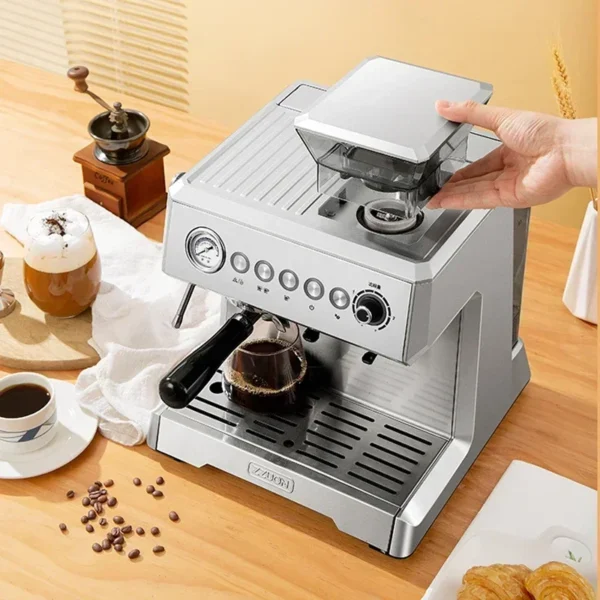 Espresso machine automatic home freshly ground espresso grinding machine commercial coffee machine - obrazek 5