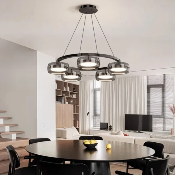 Nordic home decor Chandeliers for dining room lustre pendant lights hanging lamps for ceiling Light fixture indoor lighting - obrazek 3