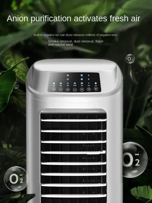 New electric fan Portable single cooling water cooling fan cooling fan home dormitory refrigeration artifact - obrazek 5