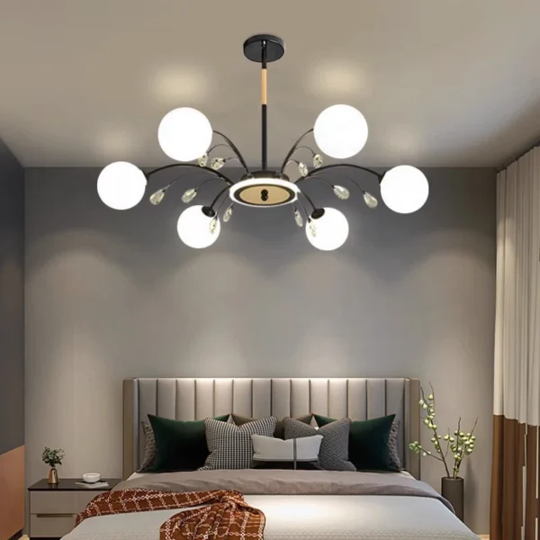 Nordic home decor Chandeliers for dining room lustre pendant lights hanging lamps for ceiling Light fixture indoor lighting - obrazek 3