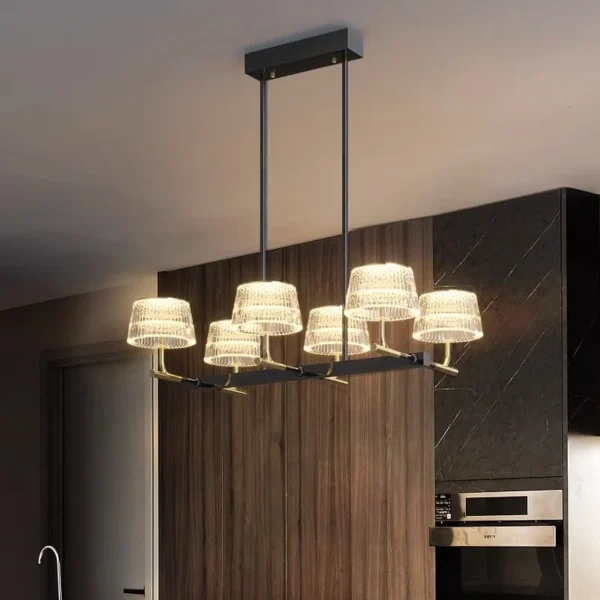 Nordic home decoration, luxury crystal living room chandelier, dining room chandelier, ceiling light, indoor lighting - obrazek 4