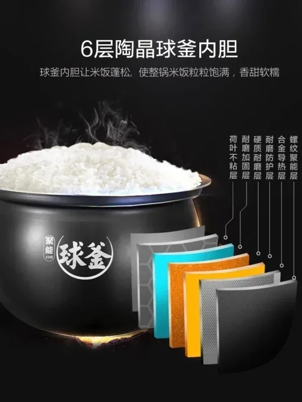 Electric pressure cooker new 6L large capacity intelligent reservation home electric pressure cooker - obrazek 6