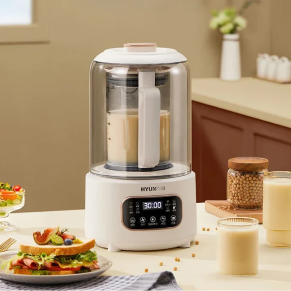 new Fully automatic heating wall-breaking machine household multi-functional no-cook soy milk machine silent cooking grinder