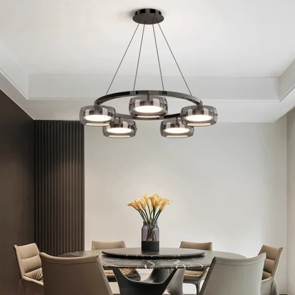 Nordic home decor Chandeliers for dining room lustre pendant lights hanging lamps for ceiling Light fixture indoor lighting - obrazek 4