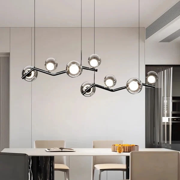 Nordic home decor Chandeliers for dining room lustre pendant lights hanging lamps for ceiling Light fixture indoor lighting - obrazek 4