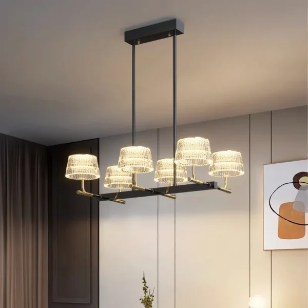 Nordic home decoration, luxury crystal living room chandelier, dining room chandelier, ceiling light, indoor lighting - obrazek 5