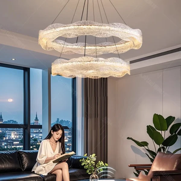 Nordic home decor Chandeliers for dining room lustre pendant lights hanging lamps for ceiling Light fixture indoor lighting - obrazek 3