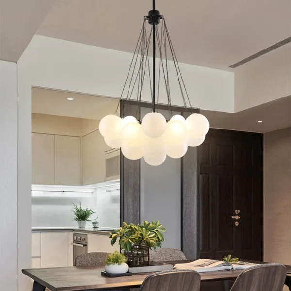 Nordic home decor Chandeliers for dining room lustre pendant lights hanging lamps for ceiling Light fixture indoor lighting - obrazek 2