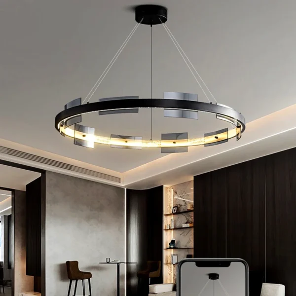 Nordic home decor Chandeliers for dining room lustre pendant lights hanging lamps for ceiling Light fixture indoor lighting - obrazek 5