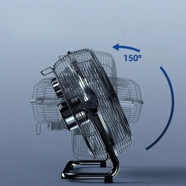 new Electric fan construction site floor fan commercial household high power high wind power desktop electric fan - obrazek 3