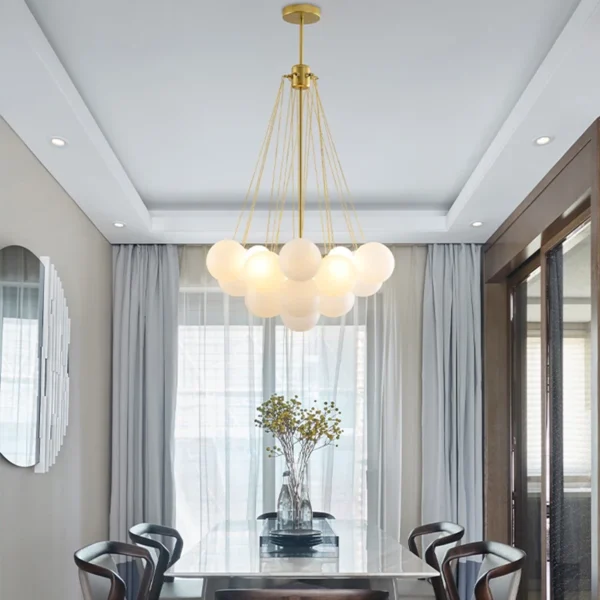 Nordic home decor Chandeliers for dining room lustre pendant lights hanging lamps for ceiling Light fixture indoor lighting - obrazek 3
