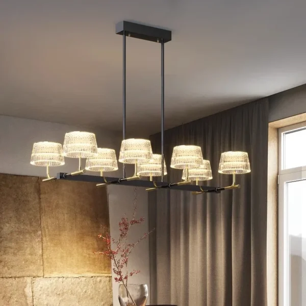 Nordic home decoration, luxury crystal living room chandelier, dining room chandelier, ceiling light, indoor lighting