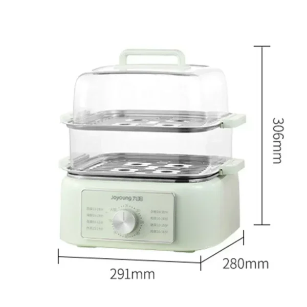 New electric steamer multifunctional household capacity multi-layer steamer box steamer breakfast machine - obrazek 5