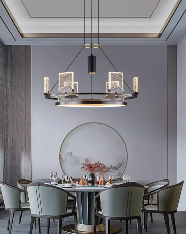 Modern home decor led lights pendant light lamps for living room Chandeliers for dining room hanging light indoor lighting - obrazek 5