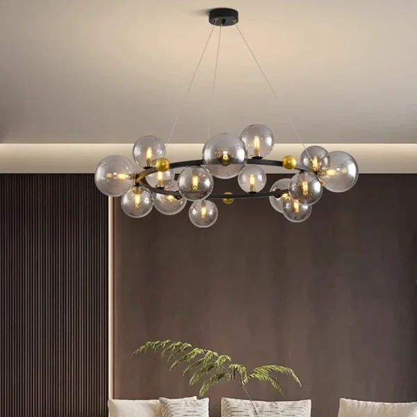 Nordic home decor Chandeliers for dining room lustre pendant lights hanging lamps for ceiling Light fixture indoor lighting - obrazek 2