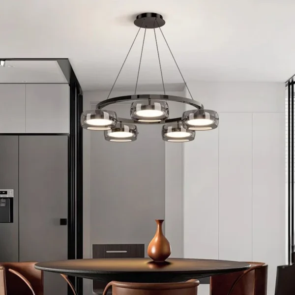 Nordic home decor Chandeliers for dining room lustre pendant lights hanging lamps for ceiling Light fixture indoor lighting - obrazek 5