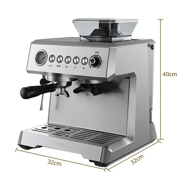 Espresso machine automatic home freshly ground espresso grinding machine commercial coffee machine - obrazek 6