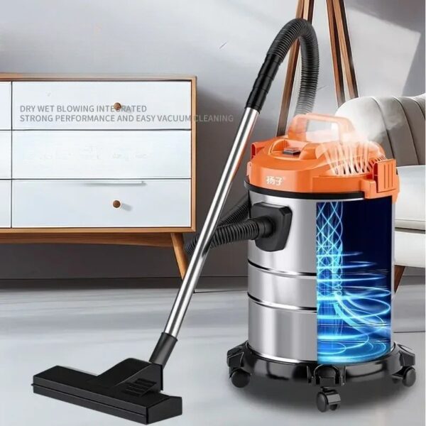 Home commercial vacuum cleaner large suction decoration wet and dry industrial small New high-power vacuum cleaner