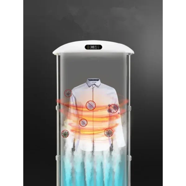 New Electric Clothes Dryer Collapsible UV Iron Steam Multifunctional Automatic Ironing Machine Intelligent remotecontrol - obrazek 5