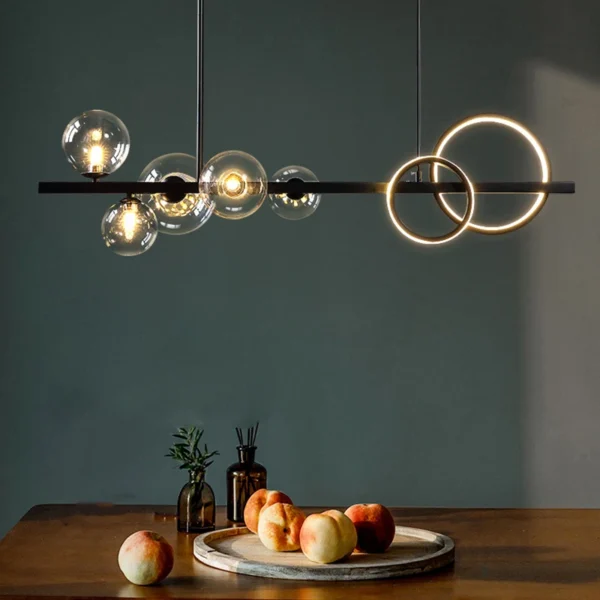 Nordic home decor Chandeliers for dining room lustre pendant lights hanging lamps for ceiling Light fixture indoor lighting - obrazek 2