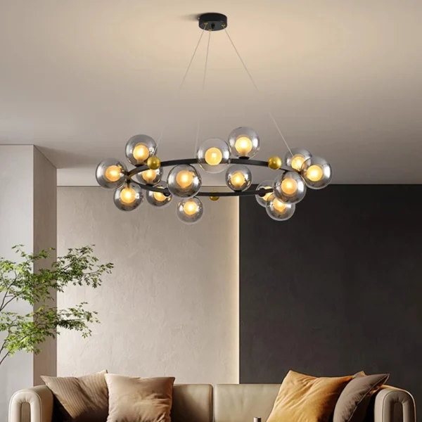 Nordic home decor Chandeliers for dining room lustre pendant lights hanging lamps for ceiling Light fixture indoor lighting - obrazek 5