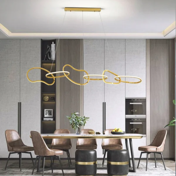 Nordic home decor Chandeliers for dining room lustre pendant lights hanging lamps for ceiling Light fixture indoor lighting - obrazek 4