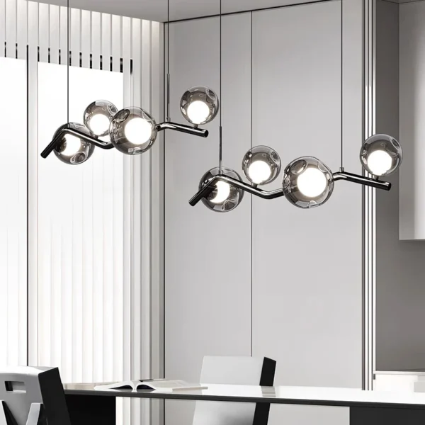 Nordic home decor Chandeliers for dining room lustre pendant lights hanging lamps for ceiling Light fixture indoor lighting - obrazek 3