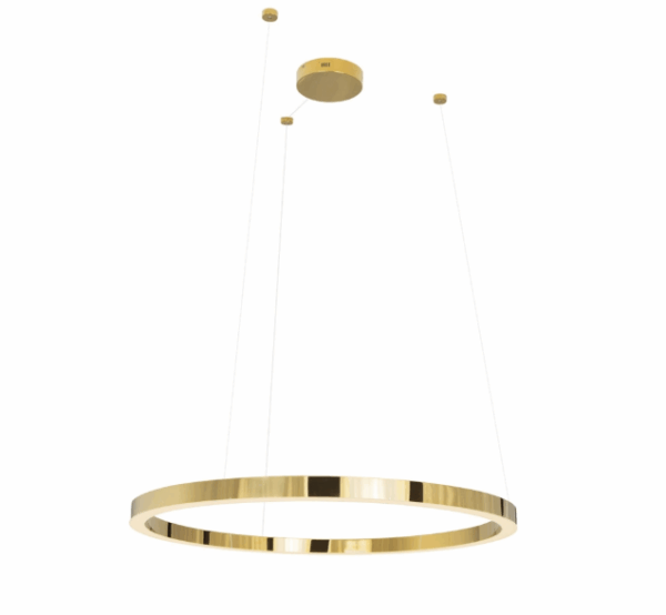 MAXLIGHT P0370D | LUXURY Pendant Lamp Ø110 cm | Gold | LED 67W | Dimmable 7000